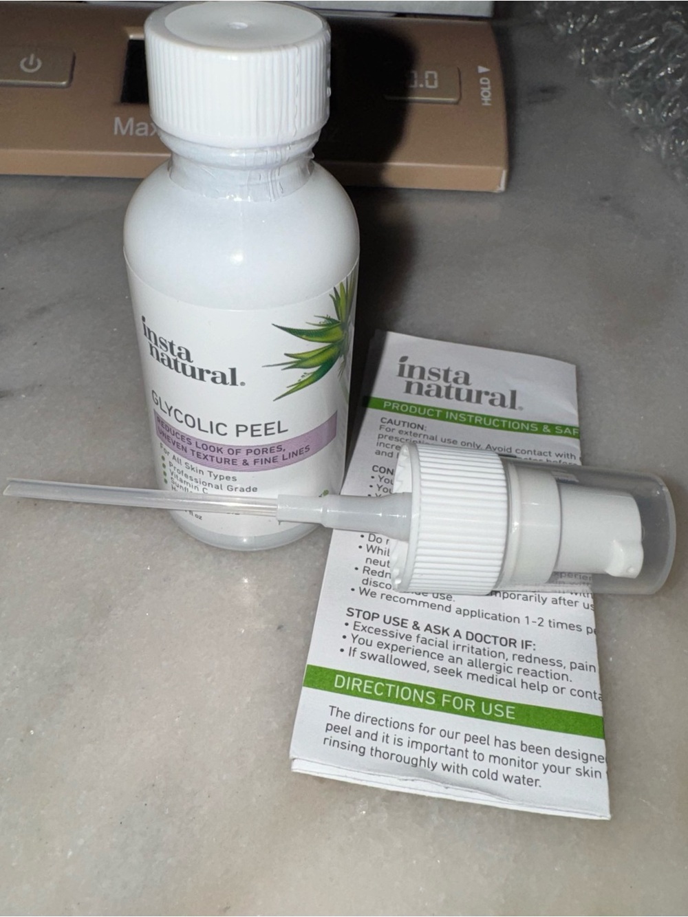 Glycolic peel